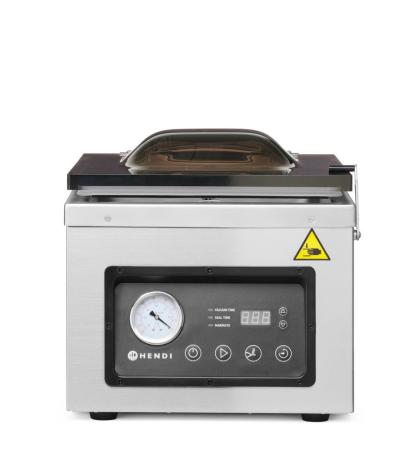 Mašina za pakovanje s vakuumskom komorom, HENDI, Profi Line, Lepljiva traka 300 mm, 230V/950W, 367x425x(H)364mm