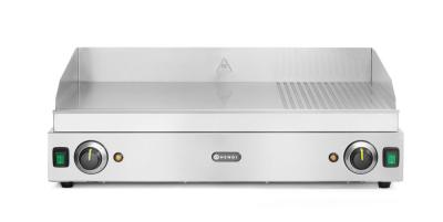 Roštilj Profi Line, HENDI, Profi Line, 2/3 ravno, 1/3 rebrasto, 230V/3500W, 697x474x(H)241mm