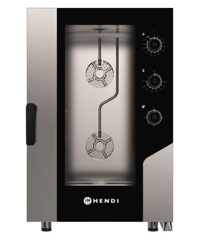 Konvekcijska parna rerna CONTROL 11x GN1/1, HENDI, 400V/15400W, 730x855x(H)1130mm