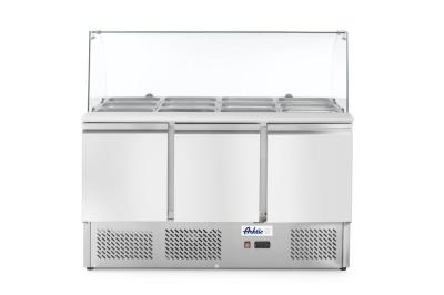 Pult za salatu sa troja vrata i staklenim ekranom 380L, Arktic, 230V/310W, 1390x702x(H)1330mm