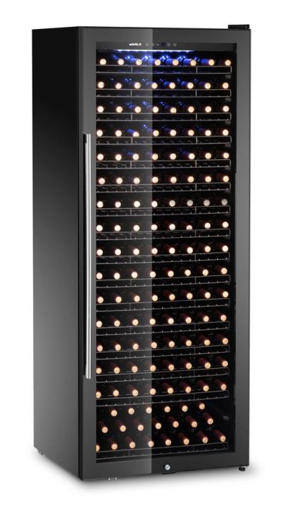 Frižider za vino, 1 zona, 224 boce, Arktic, 542L, Crna, 690x700x(H)1833mm
