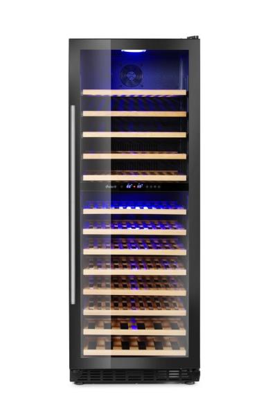 Frižider za vino sa dve zone, 135 boca, Arktic, 387L, 220-240V/130W, 595x675x(H)1625mm