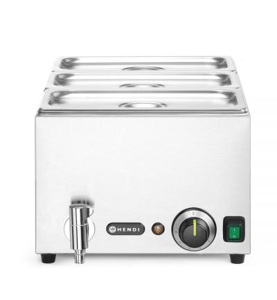 Set Ranger: Bain-marie sa slavinom za ispuštanje + 3x GN 1/3 sa poklopcem, HENDI, GN 1/1, 230V/1000W, 605x332x(H)242mm