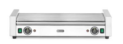 Roštilj sa valjcima za kobasice XL - 2 zone, HENDI, 14 valjaka, Srebrna, 220-240V/2000W, 732x590x(H)168mm
