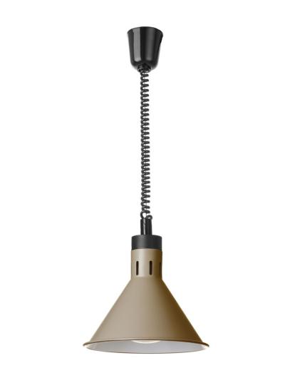 Konusna toplotna lampa sa podesivom dužinom, HENDI, Bež, 230V/250W, ⌀275x(H)250mm