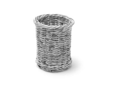 Korpa za pribor za jelo, HENDI, Svetlosiva, ⌀100x(H)120mm