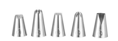 Set vrhova za glazuru za oblike cveća i latica, HENDI