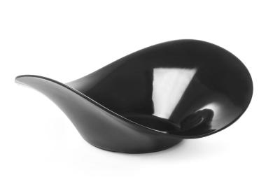 Zakrivljene činije, HENDI, Crna, 315x310x(H)123mm