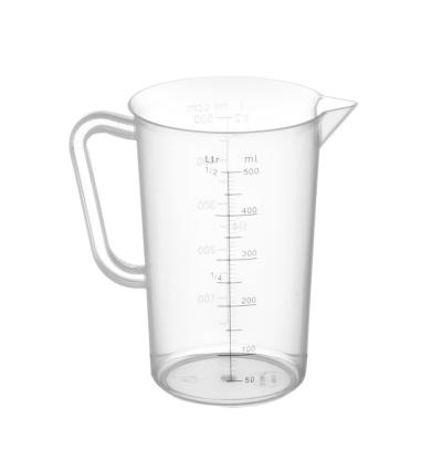Bokal za merenje od polipropilena, HENDI, 0,5L, ⌀90x(H)140mm