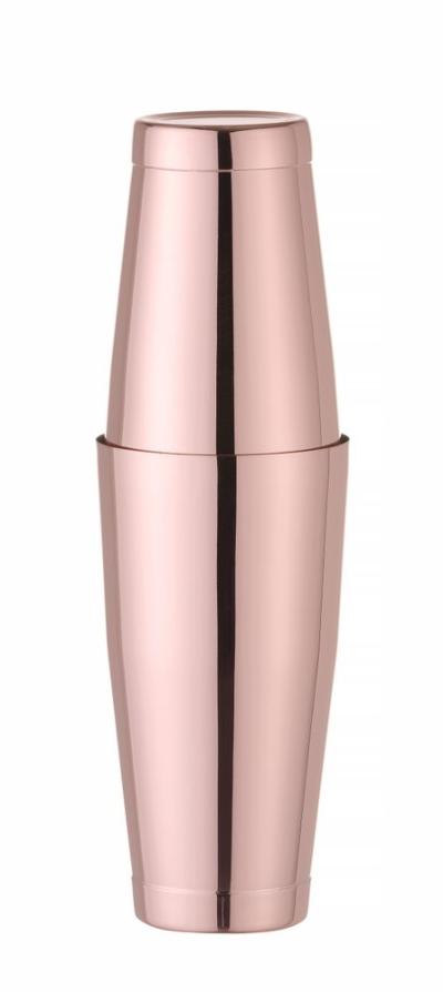 Tin-on-Tin Boston šejker, BarUp, 0,8L, Bakrena, ⌀90mm