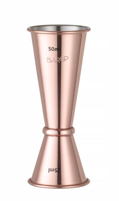 Jiger 30/50 ml, BarUp, Bakrena, ⌀45x(H)114mm