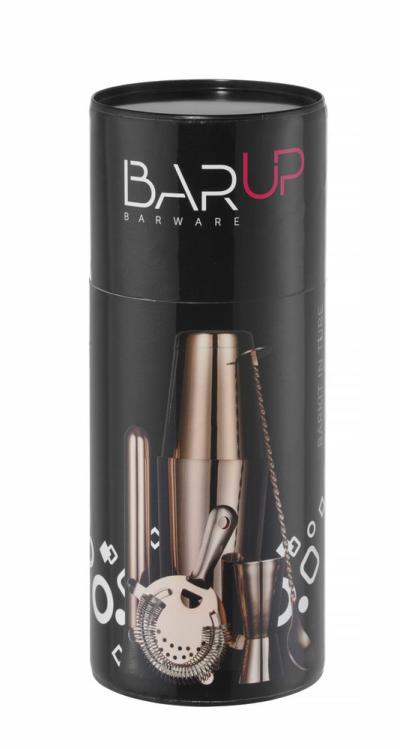 Set za bar u tubi, BarUp, Bakarna, ⌀120x(H)320mm