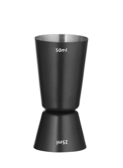 Jiger 25/50 ml, BarUp, Crna, ⌀45x(H)86mm