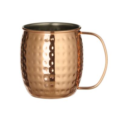 Koktel šolja, BarUp, Mule mug, 0,5L, Bakarna, ⌀97x(H)100mm