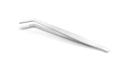 Pinceta, zakrivljena, HENDI, (L)160mm