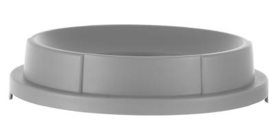 Otvoreni poklopac za okruglu kantu za otpad, AmerBox, odgovara 691038, Svetlosiva, ⌀570x(H)135mm