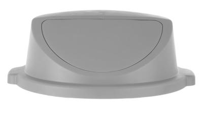 Push poklopac za okruglu kantu za otpad, AmerBox, odgovara 691038, Svetlosiva, ⌀580x(H)190mm