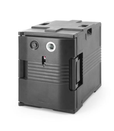 Termo izolovani spremnik sa funkcijom grejanja – ketering, AmerBox, GN 1/1, 220-240V/200W, 477x680x(H)620mm