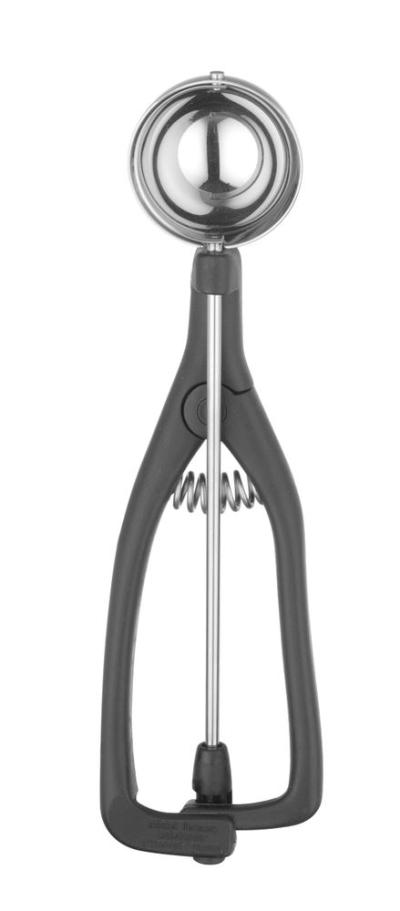 Grabilica za sladoled za levoruke, Stöckel, 1/30, Crna, ⌀49x(H)mm