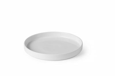 Tanjir s visokim rubom Oslo, HENDI, Oslo, Bela, ⌀200x(H)25mm