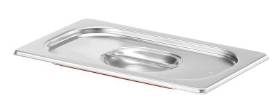Gastronorm poklopac sa silikonskim obručem, HENDI, Profi Line, GN 1/4, 265x162mm