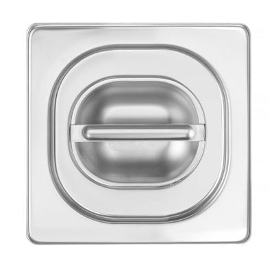 Gastronorm poklopac sa silikonskim obručem, HENDI, Profi Line, GN 1/6, 176x162mm