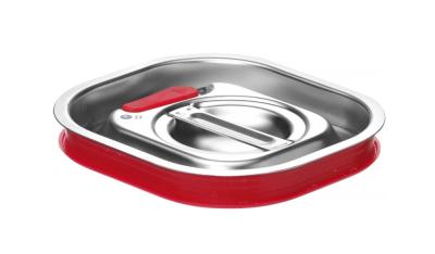 Poklopac za GN spremnike sa silikonskim obodom, HENDI, Kitchen Line, GN 1/6, 156x142mm