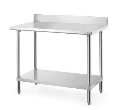 Radni sto sa zaštitom od prskanja, HENDI, Budget Line, 1000x600x(H)950mm