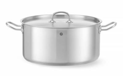 Lonac za dinstanje, plitak - sa poklopcem, HENDI, Kitchen Line, 11,9L, ⌀320x(H)150mm