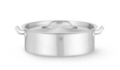 Lonac za pirjanje s poklopcem, HENDI, 14,1L, ⌀360x(H)139mm