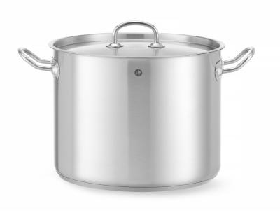 Lonac za dinstanje, duboki - sa poklopcem, HENDI, Kitchen Line, 13,5L, ⌀280x(H)220mm