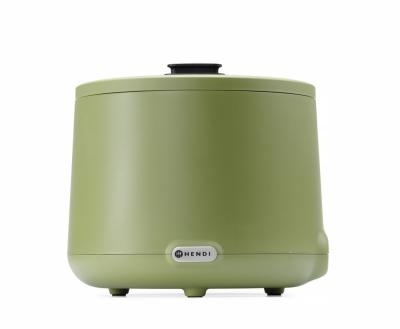 Grejač za supu UNIQ, HENDI, dizajnirao Robert Bronwasser, 8L, Zelena, 220-240V/500W, ⌀365x(H)325mm