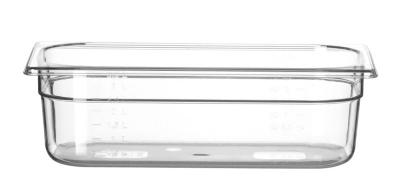 Gastronorm spremnik 1/3, HENDI, Profi Line, GN 1/3, 4L, Providno, 325x176x(H)100mm