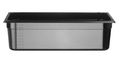 Gastronorm spremnik 1/1, HENDI, Profi Line, GN 1/1, 21L, Crna, 530x325x(H)150mm