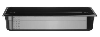 Gastronorm spremnik 1/1, HENDI, Profi Line, GN 1/1, 14L, Crna, 530x325x(H)100mm