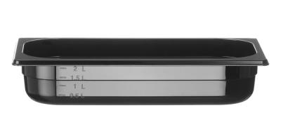 Gastronorm spremnik 1/3, HENDI, Profi Line, GN 1/3, 2,5L, Crna, 325x176x(H)65mm