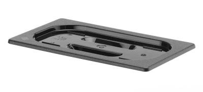 Gastronorm poklopac, HENDI, GN 1/4, Crna, 265x162mm