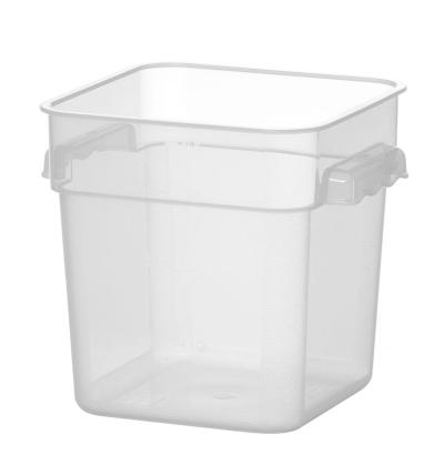 Spremnik za hranu s razdelnikom, HENDI, 3,8L, 190x190x(H)180mm