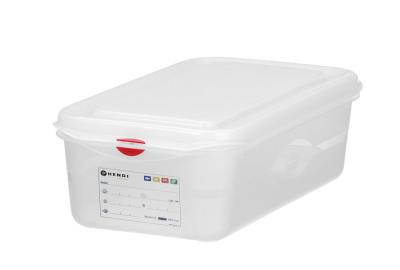 Spremnik GN 1/3 polipropilen, HENDI, GN 1/3, 2,5L, Providno, 325x176x(H)65mm