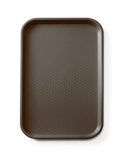 Polipropilenska tacna za fast food GN 1/1, AmerBox, GN 1/1, Braon, 530x325x(H)20mm