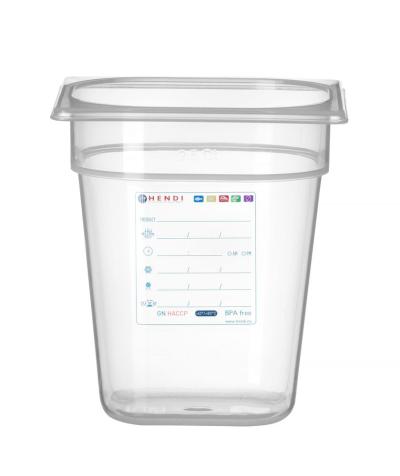 Gastronorm spremnik 1/6, HENDI, GN 1/6, 3,4L, Providno, 176x162x(H)200mm