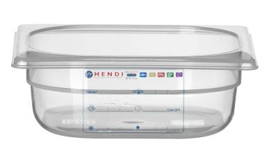 Gastronorm posuda 1/6, HENDI, GN 1/6, 1L, Providno, 176x162x(H)65mm