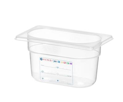 Gastronorm spremnik 1/9, HENDI, GN 1/9, 0,9L, Providno, 176x108x(H)100mm
