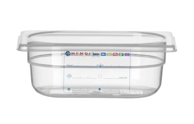 Gastronorm spremnik 1/9, HENDI, GN 1/9, 0,6L, Providno, 176x108x(H)65mm