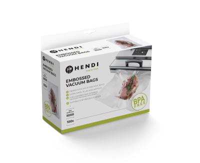 Reljefne kese za vakuumsko pakovanje, HENDI, 100 kom, 150x400mm