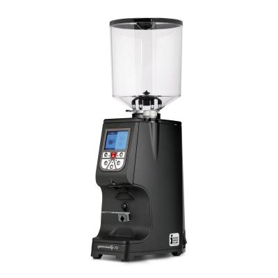 Eureka Atom Specialty 75 Black Coffee Grinder - Pro - Hardened Steel - Black - Tall Hopper - 110 V