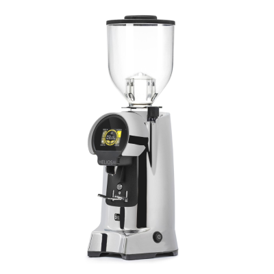 Eureka Helios 65 Coffee Grinder - Precision Grind - Hardened Steel - Chrome - 110 V
