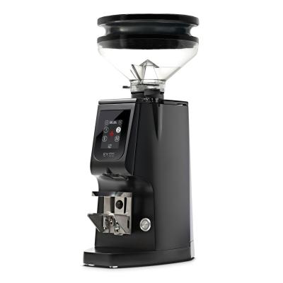 Eureka Atom Excellence 65 Coffee Grinder - Precision & Speed - Diamond - Black - Blow Up Short Hopper - 110 V