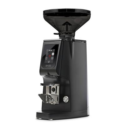 Eureka Atom Excellence 65 Coffee Grinder - Precision & Speed - Diamond - Black - Blow Up Short Smoked Hopper - 220 V