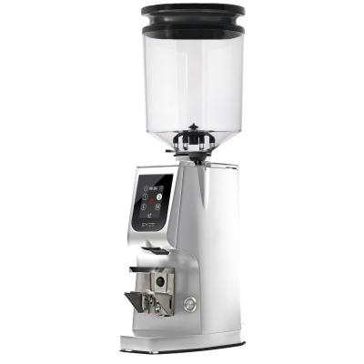 Eureka Atom Excellence 65 Coffee Grinder - Precision & Speed - Diamond - Chrome - Blow Up Tall Hopper - 220 V